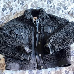 Zara fluffy jacket